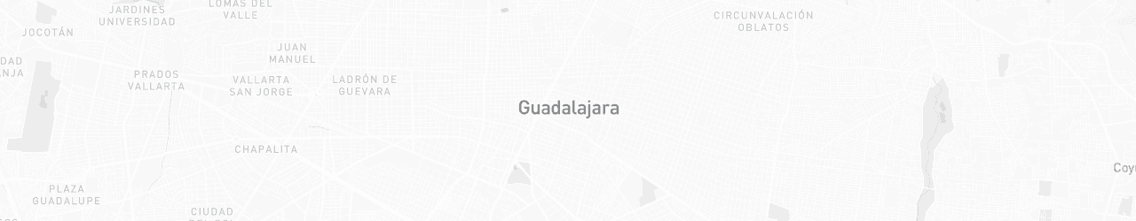 Mappa di Guadalajara