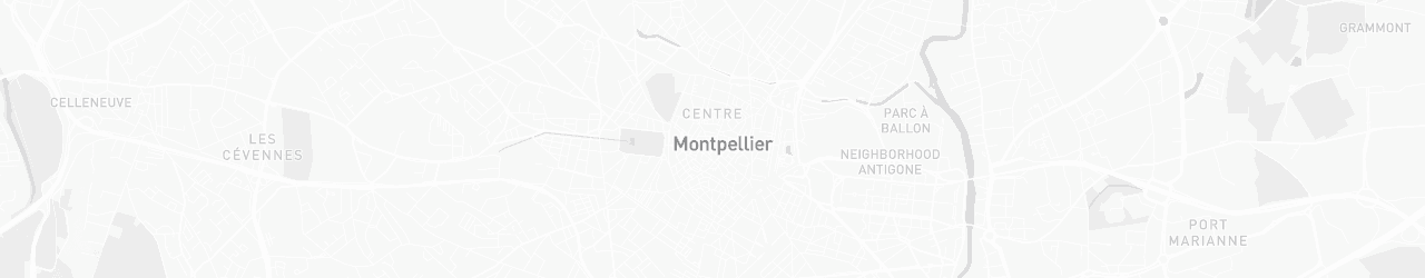 Mappa di Montpellier